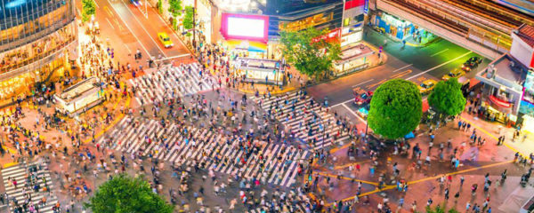 quartier de Shinjuku et shibuya